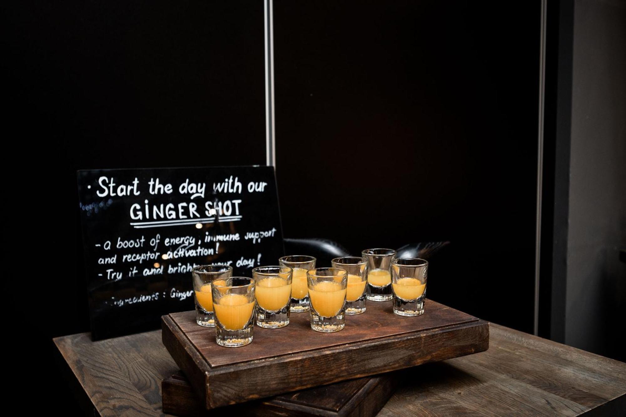 Pullman Riga Old Town Hotel Luaran gambar Ginger shots